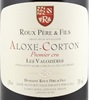 Domaine Roux Pere Et Fils 09 Aloxe-Corton 1er Cru Les Valozieres (Roux P&F) 2009